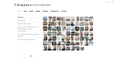 Desktop Screenshot of blaserarchitekten.com